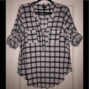 Torrid plaid shirt
